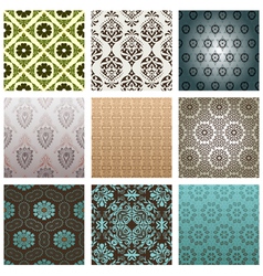 Set retro vector image