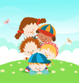 Kids Having fun vector image