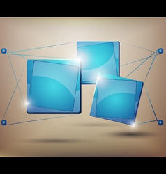 Abstract Web element vector image
