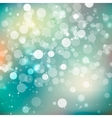 Abstract bokeh background vector image