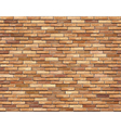 Brown brick wall seamless background vector image