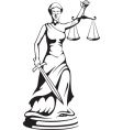 Justice vector image