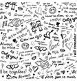 Hand drawn pattern vector image