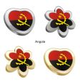 Flag of Angola vector image
