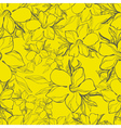 Flower Thai sketch vector image