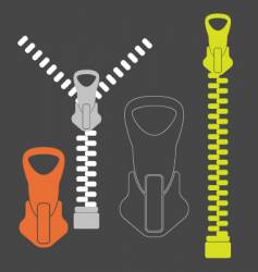 A zip vector image
