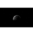 Earth in outer space vector image