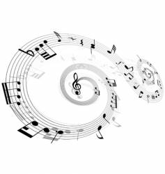 Notes lines vector image