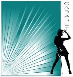 Cabaret vector image