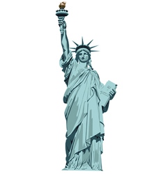 Statue of Liberty vector image