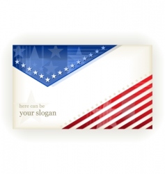 Stars and stripes vector image