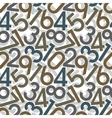 Seamless digital pattern vector image