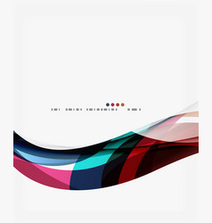 Business wave corporate template Business wave corporate template vector image