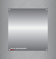 Metal background vector image