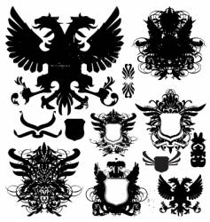 Heraldry vector image