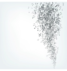 Music notes vector image