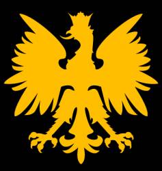 Heraldry eagle vector image