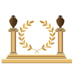 Greek Architecture vector image