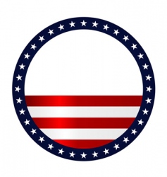 Stars and stripes abstract background vector image