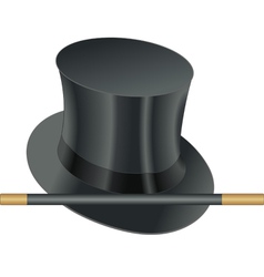 Hat wand vector image