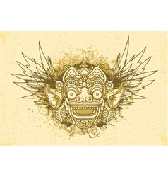 Vintage background vector image