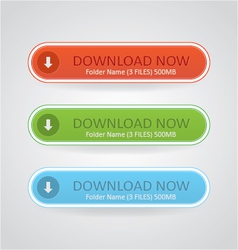Download Now Buttons vector image