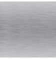 Brushed metal template background vector image