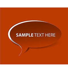 Bubble cut out paper vector image