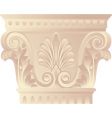 Corinthian capital vector image