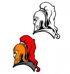 Ancient warrior vector image