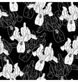 Seamless floral pattern vector image