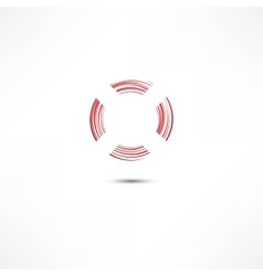 Lifebuoy Icon vector image