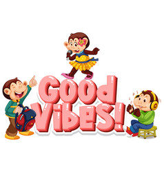 Opposite words with good and bad Royalty Free Vector Image