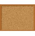Corkboard vector image