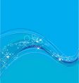 Sea background vector image