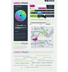User interface for web vector image