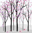 Love tree vector image