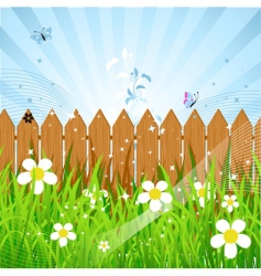 Summer day vector image