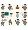 Bachelor or Education Set Bachelor or Education Set vector image