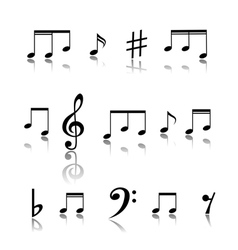 Music Notes Music Notes vector image