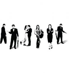 Men and women vector image