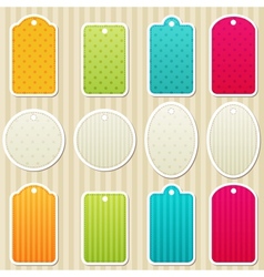 Tags vector image
