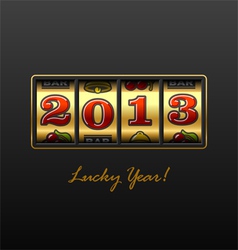 2013 - Lucky Year vector image