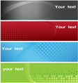 Banners vector image