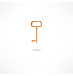 Key icon vector image