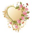 Victorian frame vector image