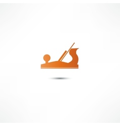 Jointer plane icon vector image