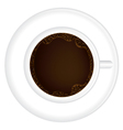Coffee cup vector image
