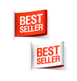 Bestseller labels vector image