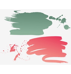 Grunge brushes vector image